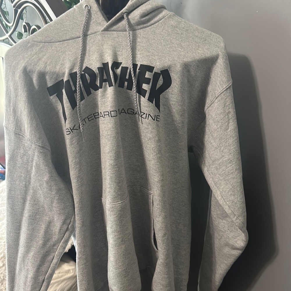Gently Used Gray Thrasher Hoodie